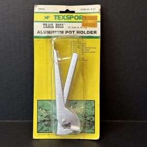 Texsport Trail Boss Aluminum Pot Holder #B-75 VINTAGE, NEW IN Original Package